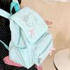 Spring and summer new Hello Kitty backpack large capacity cute fresh simple fashion bow women's bag commuting