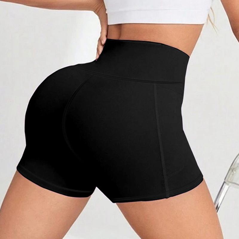 Women's High Waisted Fitness Yoga Shorts Butt-Lifting Quick-Dry Cycling Pants
