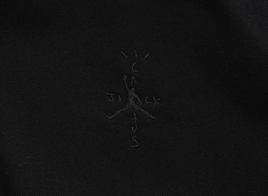 Nike Jordan Travis Scott Half Zip Jacket Black