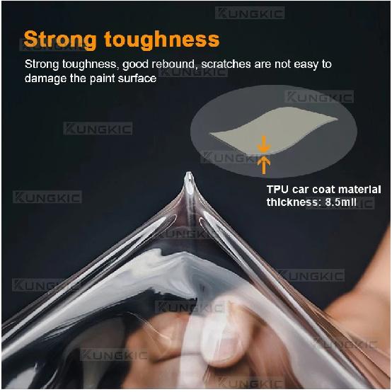 For PEUGEOT 3008 2024 2025 Car Headlight Rearview B C Pillars Protection Film Anti Scratch Transparent Smoked Sticker TPU PPF