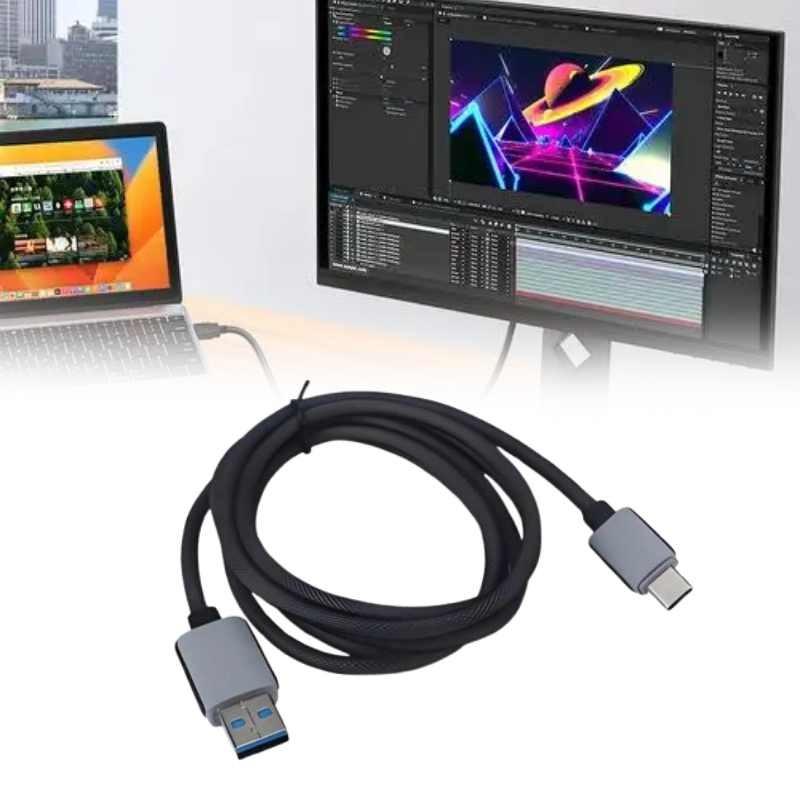 Laptop Transmission Line Data Cable Black Computer Accessories Tools Convenient