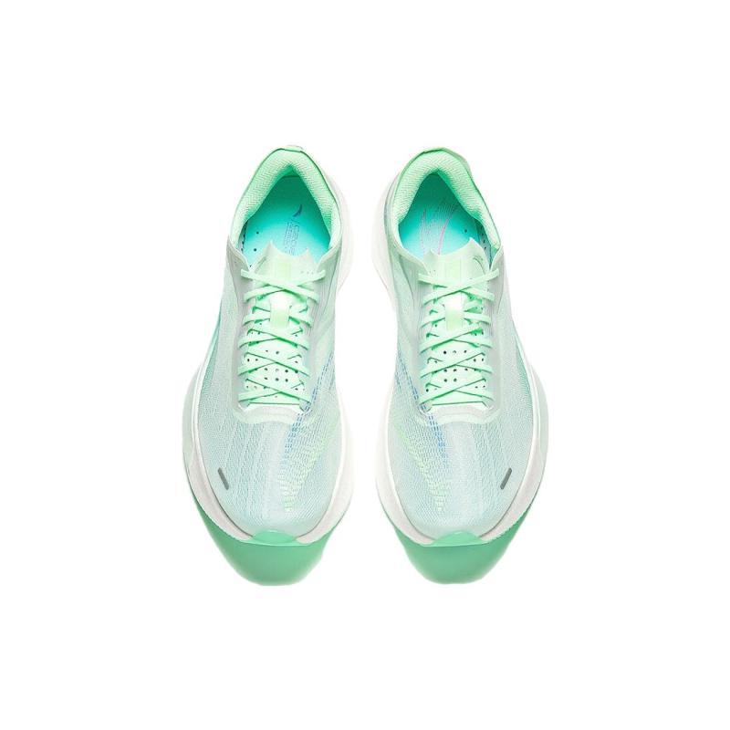 Anta C202 5 GT Cushioned Slip-Resistant Low-Top Running Shoes Women's Green Blue Sneakers 122355560-2