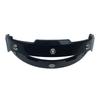 Motocykl Czarny UV Adapter Flip Up Base Mocowanie Do 3-Snaps Bubble Shield Visor Maska Na Twarz Akcesoria Do Kasków