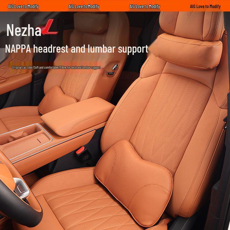 Nezha L Car Seat Neck and Lumbar Support Pillow
