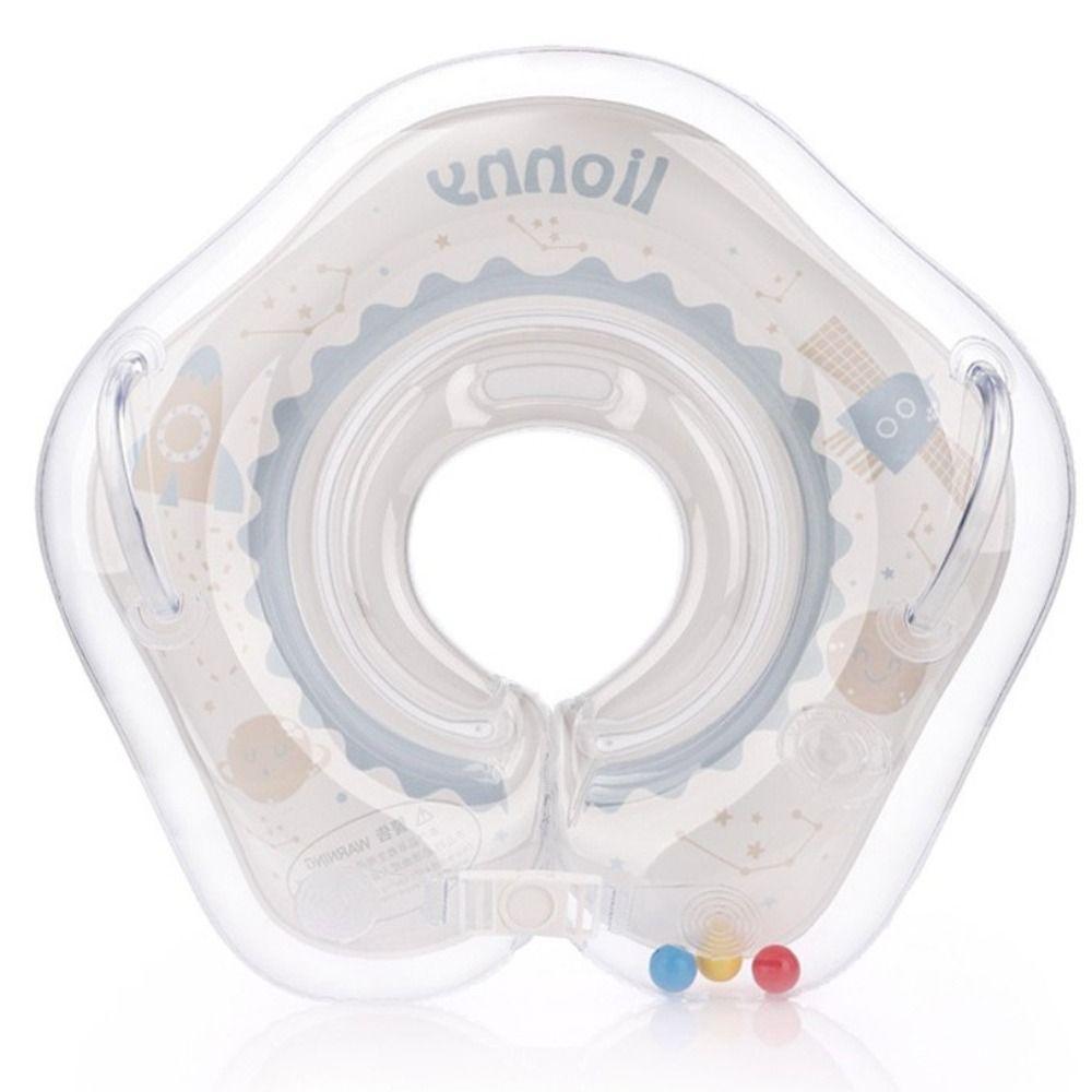 Inflation Swimming Ring Transparent Baby Float Water Toys Baby Float Ring  Kids
