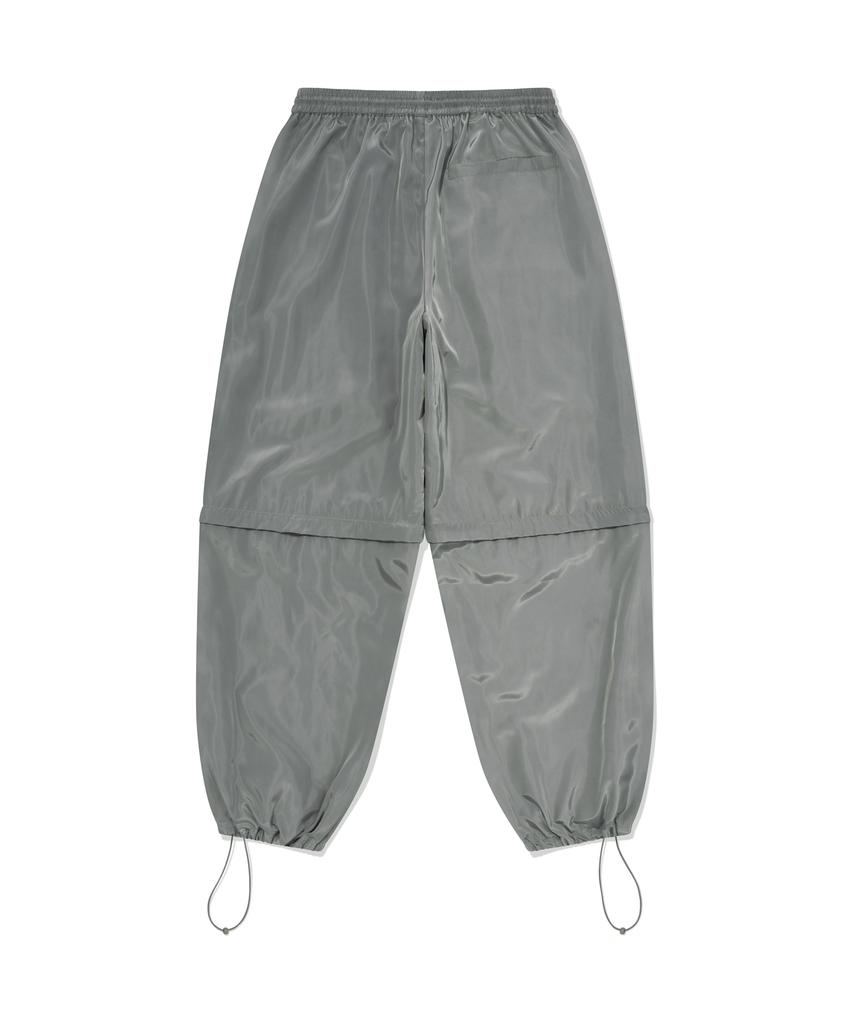 PHYSICAL DEPARTMENT 2-Way Piping Detachable Track Pants Gray