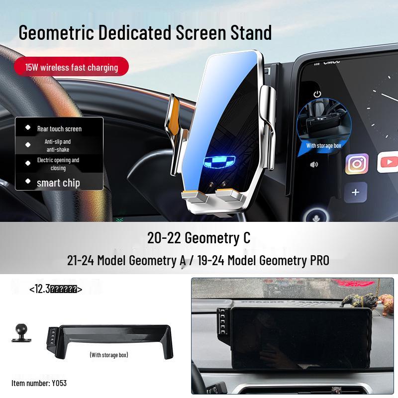 Geely Geometry Car Phone Holder: Screen Navigation Mount for A/Apro/C/G6/M6/E Models