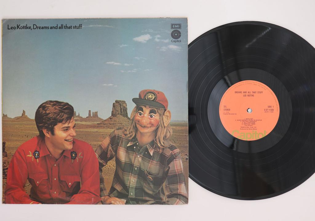 LP Record LEO KOTTKE  Dreams And All That Stuff EST11335 CAPITOL 1974 UK Rock Used