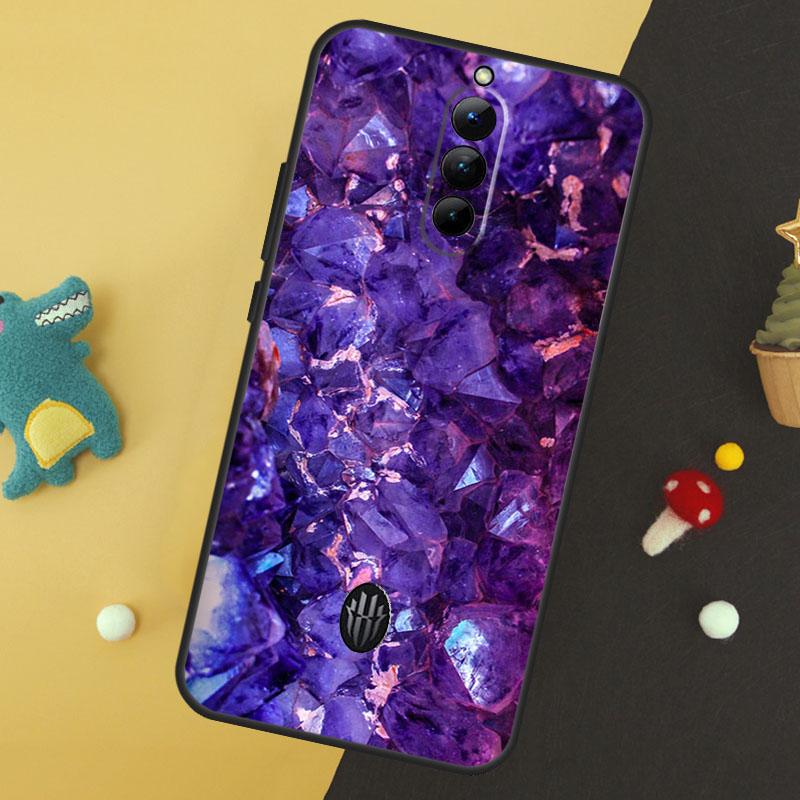 Crystal Diamond Pattern Phone Case For ZTE Nubia Red Magic 9 8 8S Pro Plus 5S 6R 5G 6 7 6S 7S Pro Protective Cover