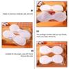 200pcs Disposable Non Woven Cotton DIY Makeup Facial Cotton Pads Spa Skin Care