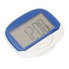 Distance Calorie Pedometer Big Screen Clock Display 2D Step Counter with Back Clip Multifunctional