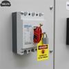 MCCB Circuit Breaker Lockout with Tool-Free Air Switch LOTO Device Safety Lock for Power Repair and Maintenance Task