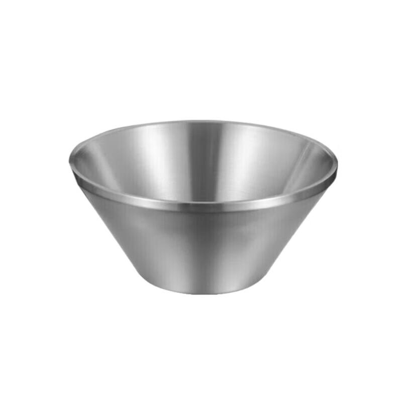 Huihuang Korean Style 304 Stainless Steel Double-Layer Anti-Scald Bowl