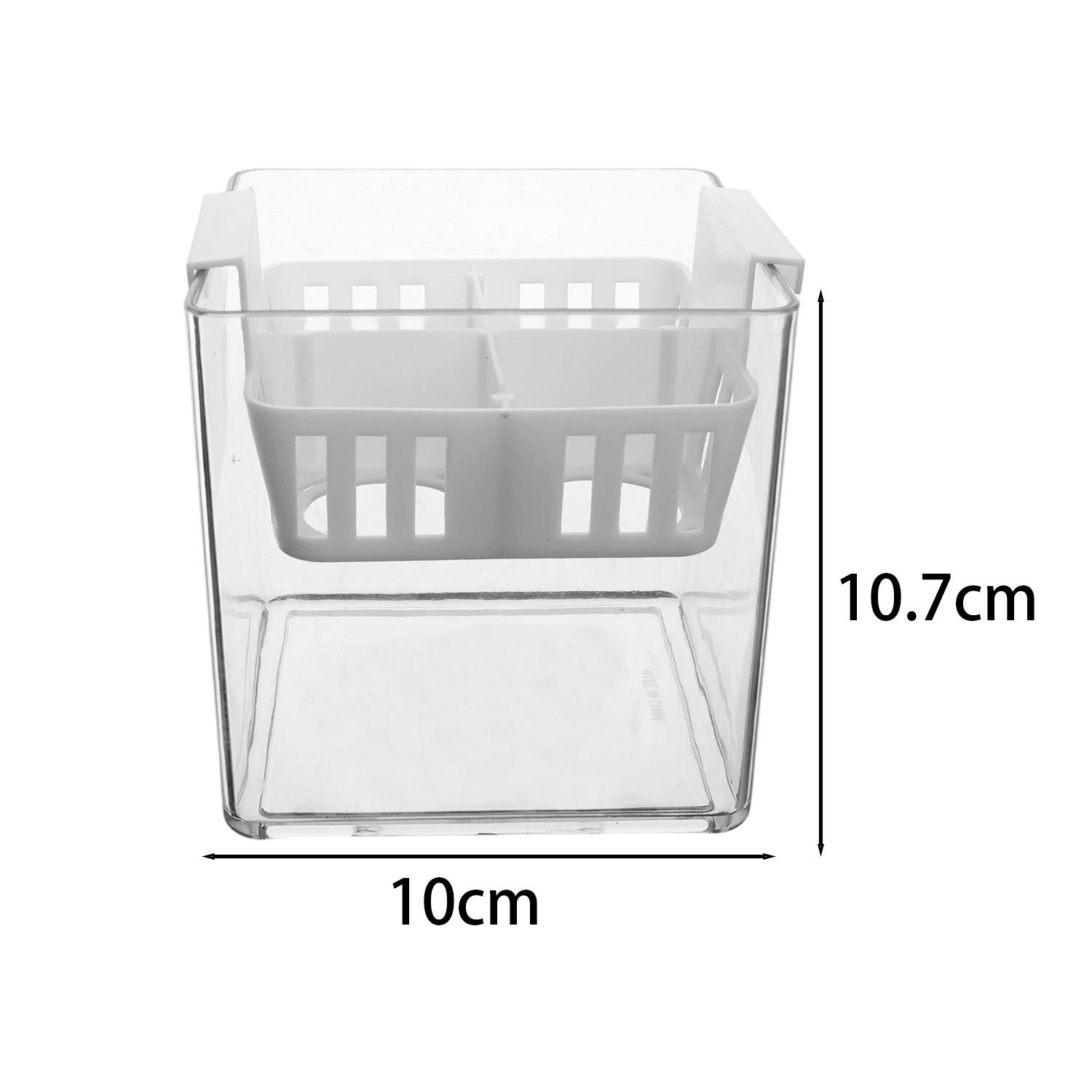 

Hydroponic Containers with Breathable Support Basket Tulip Seed Hydroponic Flowerpot 4 Holes Soilless Flower Pot Home Decoration