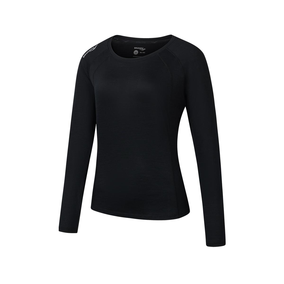 

SAUCONY Удобный Универсальный Мягкий Свитер с Круглым Вырезом и Длинным Рукавом Унисекс свитер SA1250LT95T-BK001