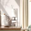 Electric Coffee Grinder Adjustable Burr Mill Plastic Coffee Mill Portable Coffee Bean Grinder for Outdoor and Indoor