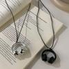 Chic Versatile Mini Earphone Necklace: 2026 High-End Fashion Pendant for Women