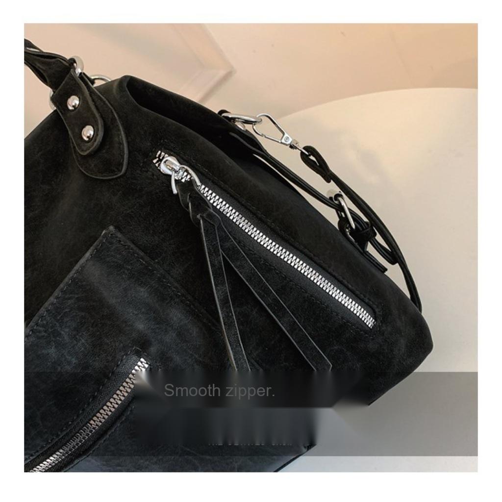 Xeie Thuk Handbag Unisex Large Capacity Multi Pocket Daily Casual