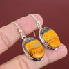 Bumble Bee Jasper Earring Gemstone Earring Elegant Jewelry 925 Sterling Silver Earrings Handmade Earring Healing Stone Jewelry Gifts For Mom