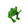 Plastic Frog Glasses Holder Green Toothbrush Stand Frog Shaped Toothbrush Holder  for Living Room