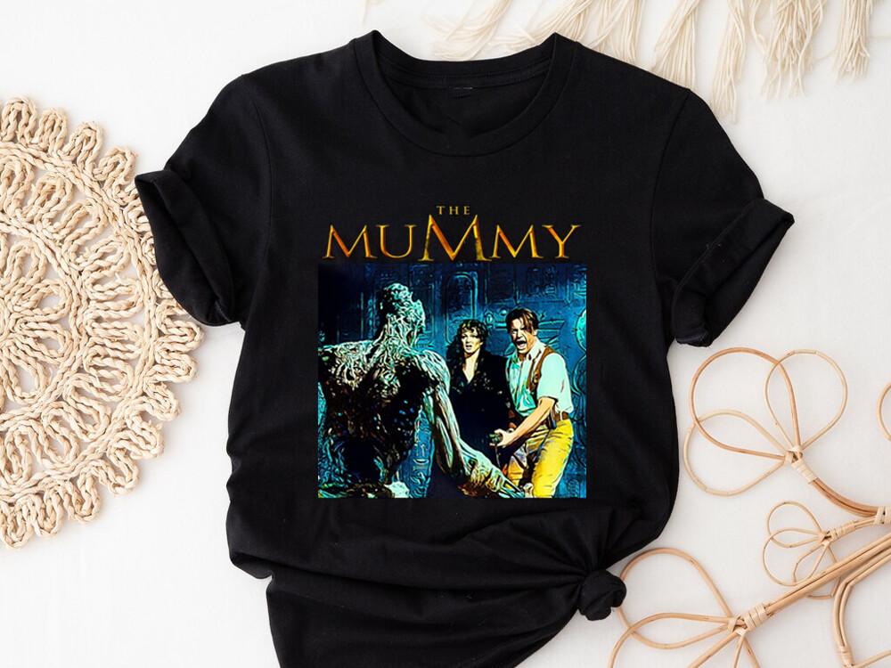The Mummy 90s Movie Stephen Sommers Vintage Imhotep Horror Gifts Unisex T-shirt Unisex T-Shirt S