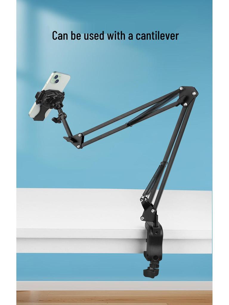 Portable Mobile Phone Cooling Stand with Silent Fan for Live Streaming and Gaming