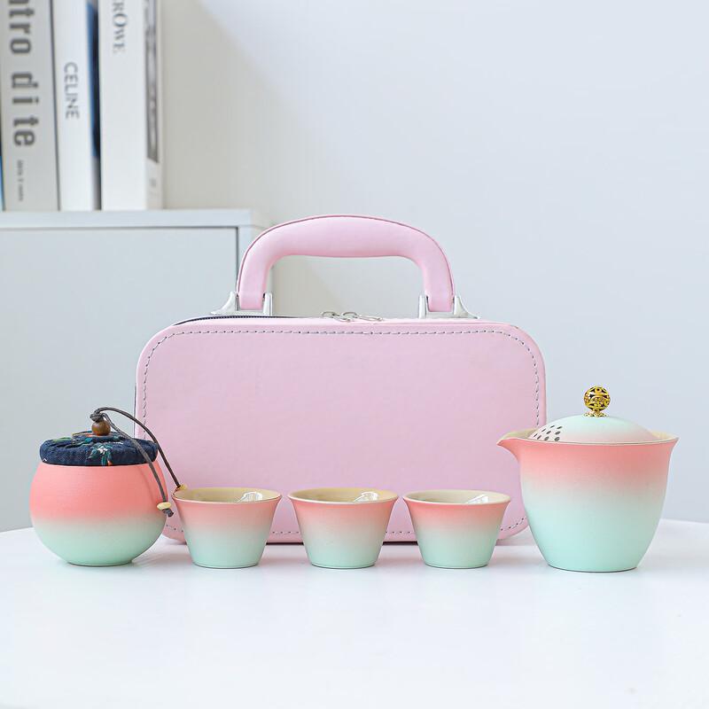 Yuzhuxun Ceramic Portable Tea Set