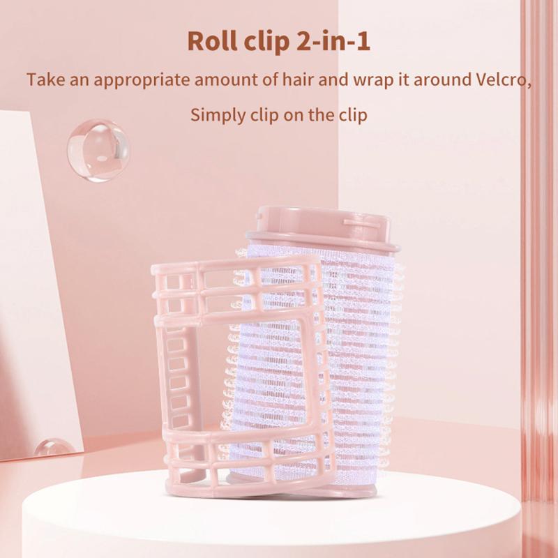 Women Bangs Hair Rollers Hair Styling Tools Plastic Curlers Double Hairdressing Tool Beauty Styling Accessories