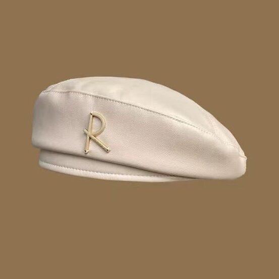 

Women s Versatile Beret Women s Winter Casual Retro Hat One Size бежевий