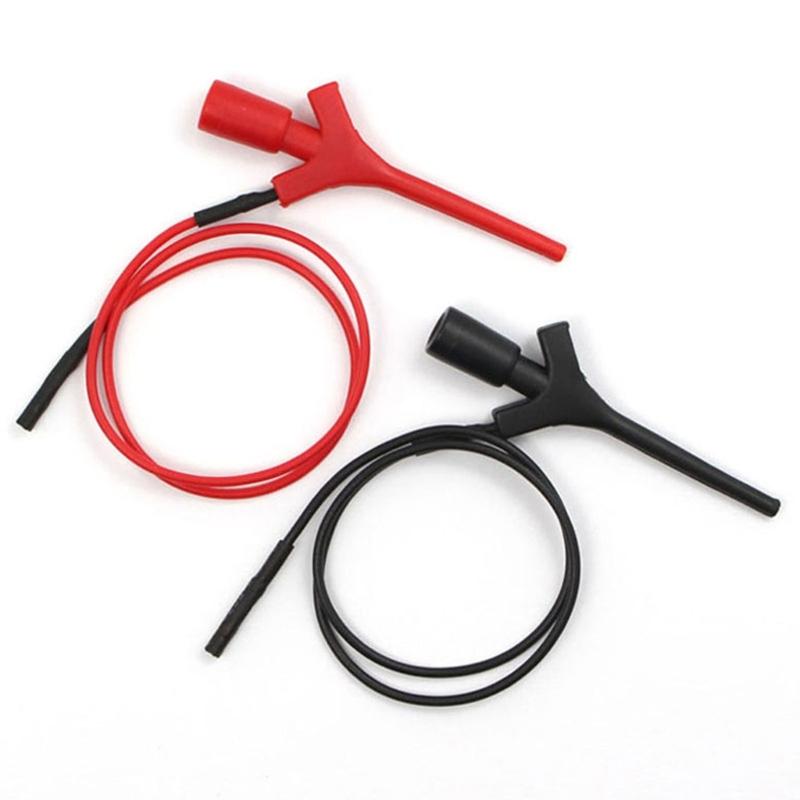 Multimeter Test Probes Kit Copper Alloy Test Hook AntiCorrosion Design Compatible for Oscilloscopes Diagnostic Tool