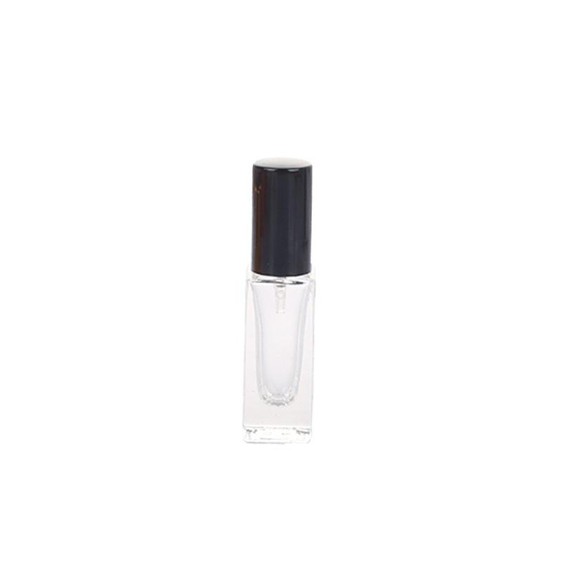 Thick Transparent Square Glass Spray Bottle for Travel and Aromatherapy Samples