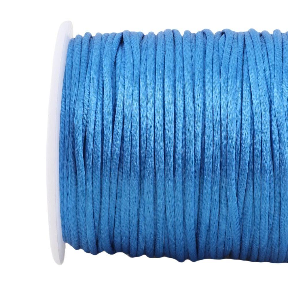 1pcs 2.5 mm Diameter Nylon Satin Cord 109 Yards Length Beading String Macrame Bracelets