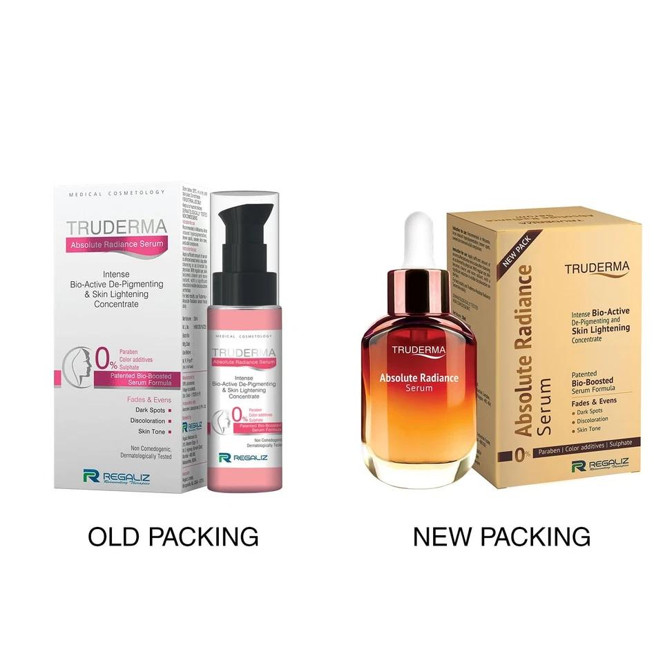 REGALIZ Truderma Absolute Radiance Serum 30 Ml | Intense Bio-Active De-Pigmenting & Skin Brightening Concentrate