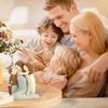 Mother Daughter Figurines Hand-Painted Mom Statue Family Figurines Meaningful Mom And Daughter Statue For Shelf Table Stand Or