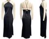 2024 Spring/Summer Sexy Solid Color Sleeveless Backless Slim Dress for Women