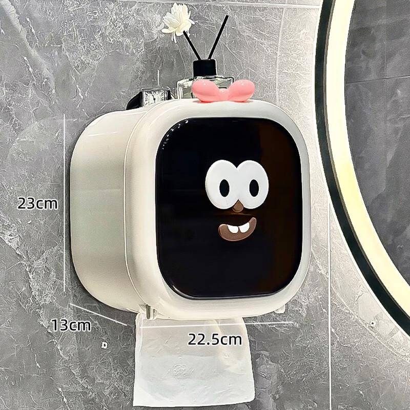 Shixun Big-Eyed Cute Punch-Free Toilet Paper Holder