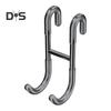 Towel Hanger Glass Door Shower Hook Strong Load-bearing Simple Installation S-Shaped Bathroom Bathrobe Hanger Hook