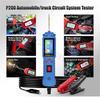P100 P200 Automotive Circuit Tester 12V/24V Power Probe Diagnostic Tool TFT Screen Oscilloscope & PWM Output Overload Protection
