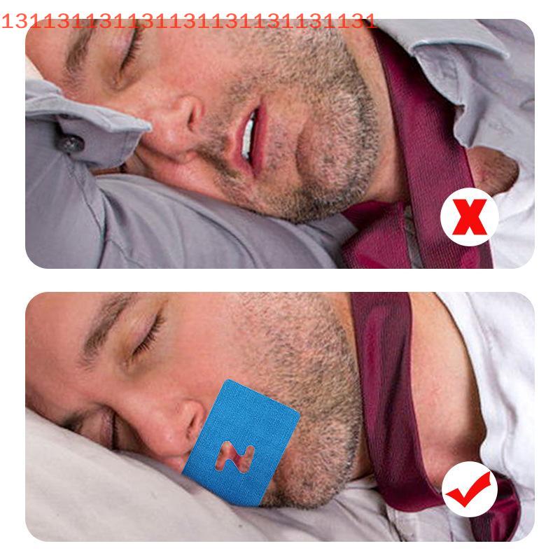 10Pcs Anti Snoring Sleep Mouth Tape Best Breathing Nasal Strips Medical Grade Improved Sleeping Keep Mouth Close Prevent Snoring