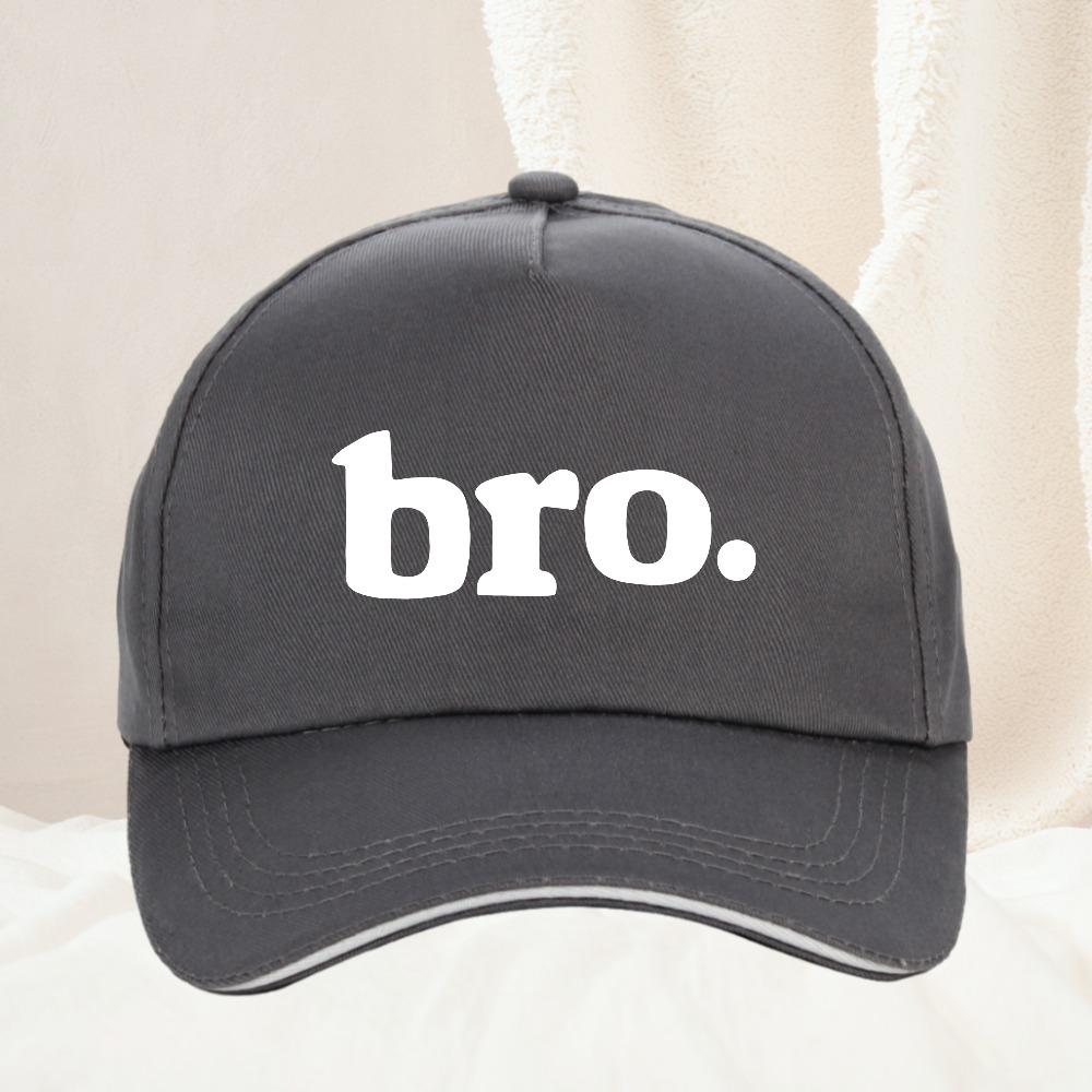 BroLetter Print Baseball Cap Spring Autumn Outdoor Adjustable Casual Hats Sunscreen Hat