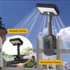 Solar Motion Sensor Outdoor Light, 360° Rotatable 4 Lighting Modes, Weatherproof, Multiple Mounting Lighting,for Outdoor Securit