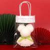 Pineapple Grid Towel Bear Shape - Wedding & Festival Gift