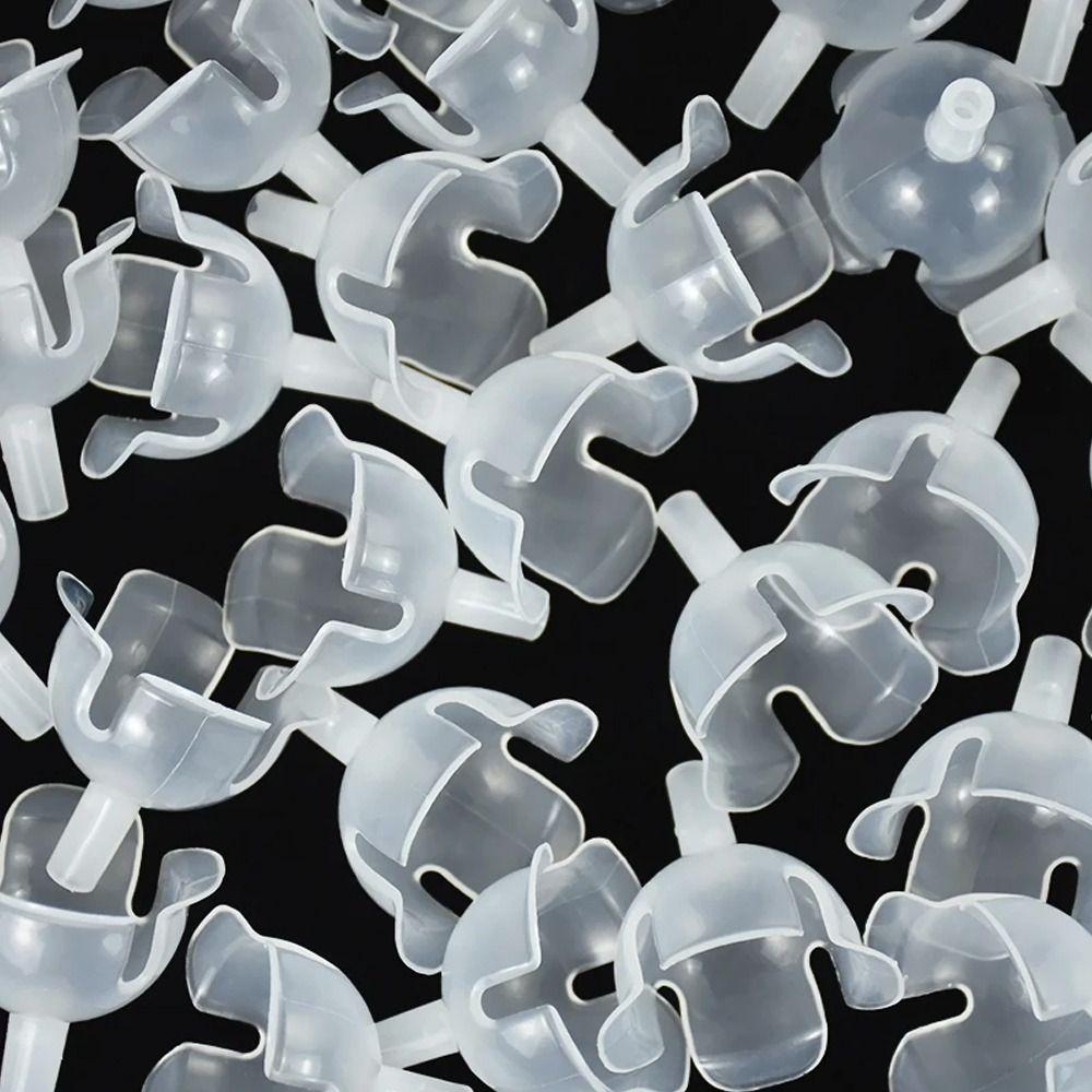 100pcs Clear Chocolate Ball Holder Plastic Chocolate Ball Case Candy Packaging Holder  Gifts