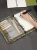 Outdoor Padfolio Ring Binder with 80 Sheets of Loose-Leaf Paper Memorandum A5 Weatherproof Tactical Notebook DROPSHIPPING