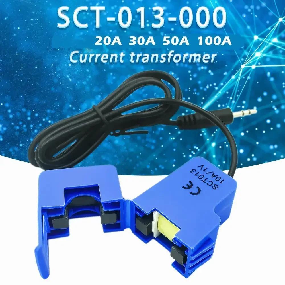 Lightweight Design with 13x13mm Opening Size SCT 013 020/030/050 Nonintrusive AC Current Sensor Split Core Transformer