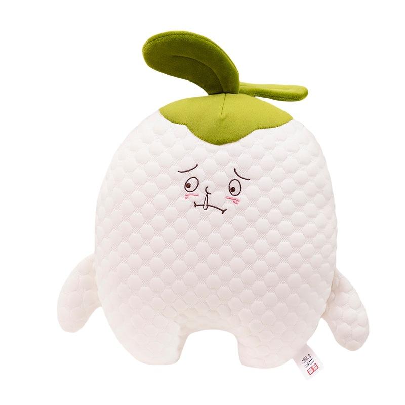 Sweet Waiwai Radish Plush Toy Pillow Doll Ice Bean Bean Frog Seal Doll Cute Summer Rag Doll
