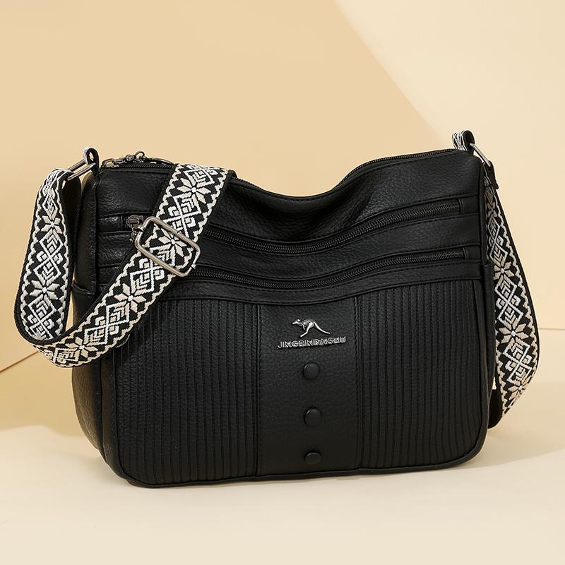 Luxury Designer Shoulder Crossbody Sac Women Bags Top Quality Soft Pu Leather Handbags for Women Ladies Purses Messenger Bag New