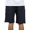 Fila Logo Print Zipper Fly Straight Loose Casual Shorts Men Shorts Navy-Blue LM911377-410