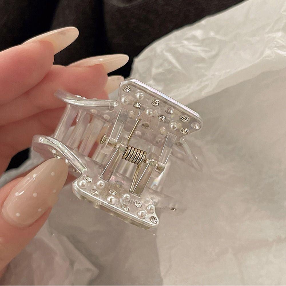 Acrylic Pearl Shell Hair Clip Hairpin Small Grab Clip Sweet Small Hair Claw  Vacation