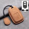 Compatible Leather Key Cover for GAC Toyota CRV, Crown, Accord, Civic, Haoying, and Inspire
